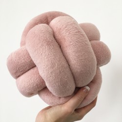 Barbe à Papa Coussin Noeud