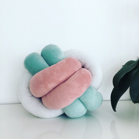 Chamallow Coussin Noeud