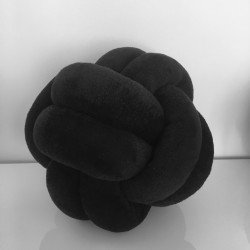 Ebène Coussin Noeud