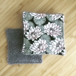 Lotus Semainier Carrés de Coton Démaquillants Lavables